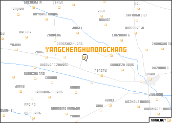 map of Yangchenghu Nongchang