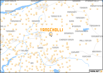 map of Yangch\