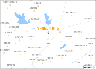 map of Yangcitang