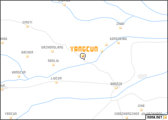 map of Yangcun