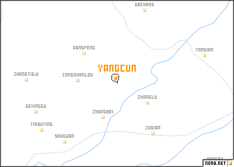 map of Yangcun