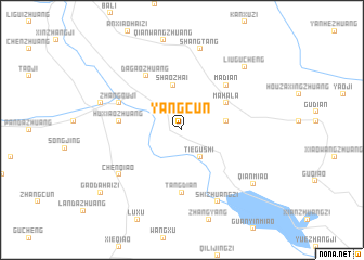 map of Yangcun