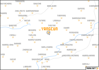 map of Yangcun