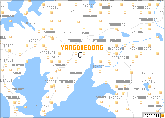 map of Yangdae-dong