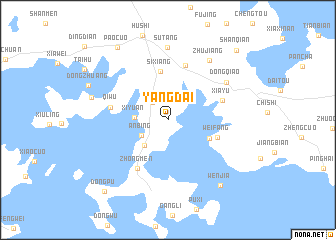 map of Yangdai