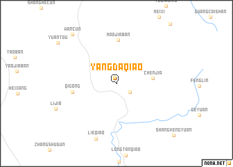 map of Yangdaqiao