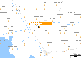 map of Yangdazhuang