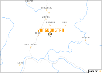 map of Yangdongtan