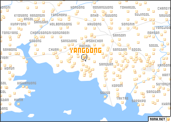 map of Yang-dong