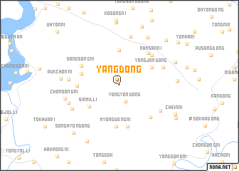 map of Yang-dong