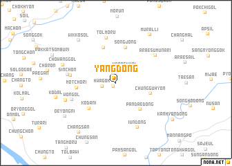 map of Yang-dong