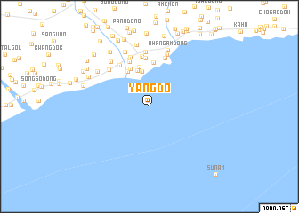 map of Yangdo