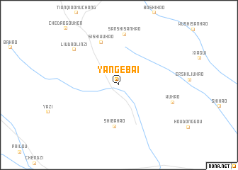 map of Yangebai