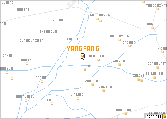 map of Yangfang