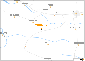 map of Yangfan
