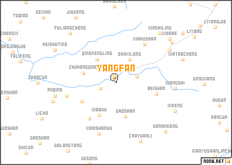 map of Yangfan