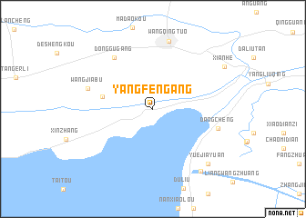 map of Yangfengang