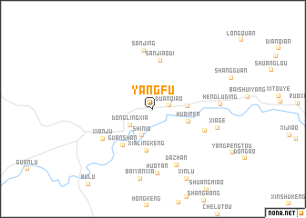 map of Yangfu