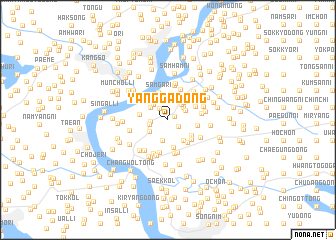 map of Yangga-dong