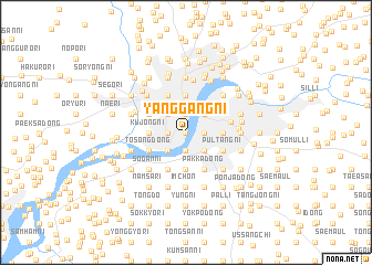 map of Yanggang-ni