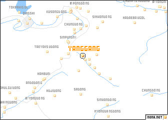 map of Yanggang