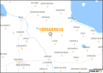 map of Yanggengxu