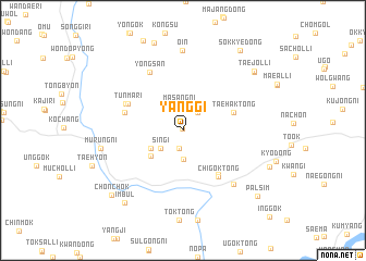map of Yanggi