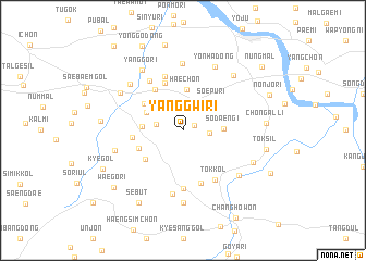 map of Yanggwi-ri