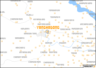 map of Yangha-dong