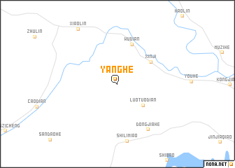 map of Yanghe