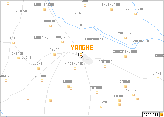 map of Yanghe