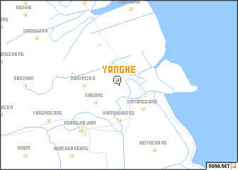 map of Yanghe