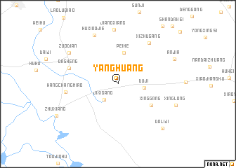 map of Yanghuang
