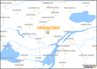 map of Yanghuzhen