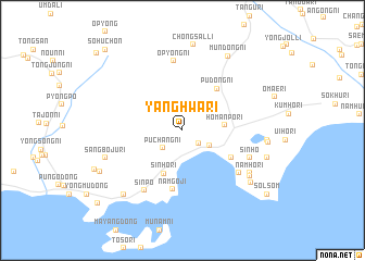 map of Yanghwa-ri