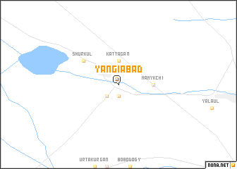 map of Yangiabad