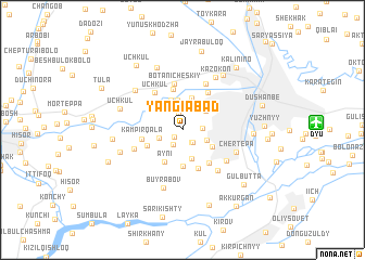 map of Yangiabad