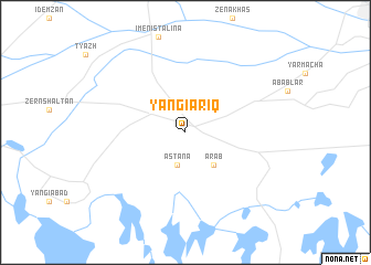 map of Yangiariq