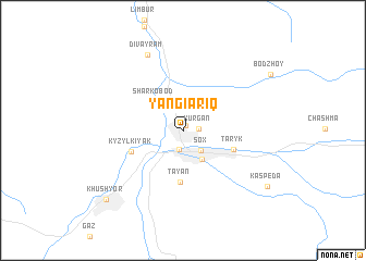 map of Yangiariq