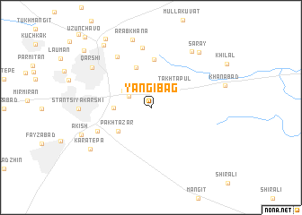 map of Yangibag