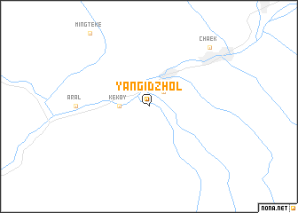 map of Yangi-Dzhol