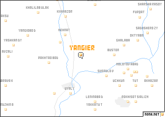 map of Yangier