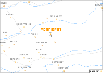 map of Yangikent