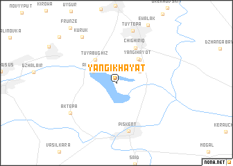 map of Yangikhayat