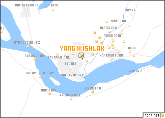 map of Yangikishlak