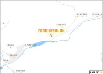 map of Yangikishlak