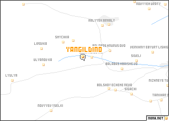 map of Yangil\