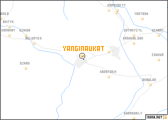map of Yangi-Naukat