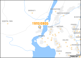 map of Yangiobod