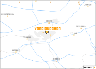 map of Yangiqurghon